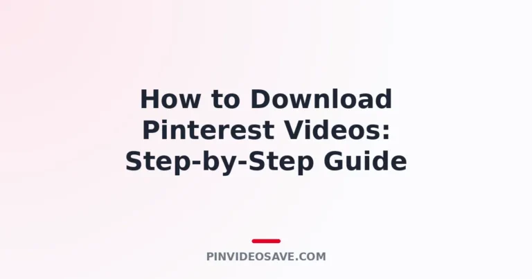 Pinterest video downloader HD screenshot for how to download Pinterest videos guide